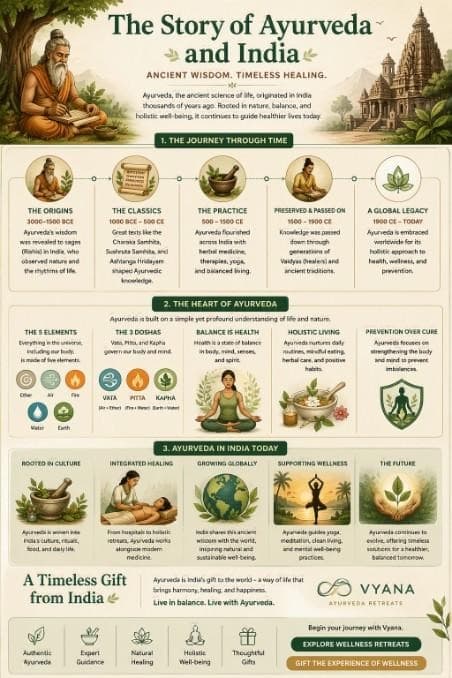 The Story of Ayurveda and India